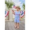 Smocked Shortall, Flags - Rompers - 7