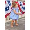 Smocked Bishop Bubble, Flags - Rompers - 9