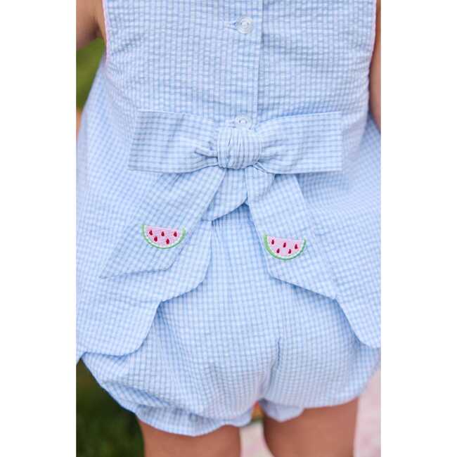 Embroidered Bow Back Bloomer Set, Watermelon - Mixed Apparel Set - 5