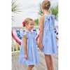 Smocked Bishop Dress, Flags - Dresses - 11