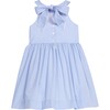 Bow Back Annie Dress, Royal Mini Gingham - Dresses - 2 - thumbnail