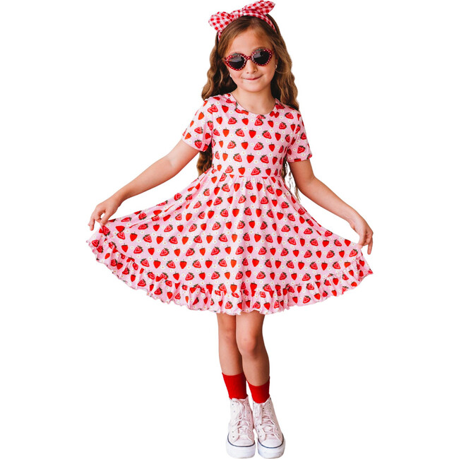 Strawberry Fields Twirl Dress