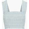 The Azalea Nap Top, Blue/Red Gingham - Dresses - 1 - thumbnail