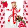 Strawberry Fields Snoozer - Footie Pajamas - 4 - thumbnail