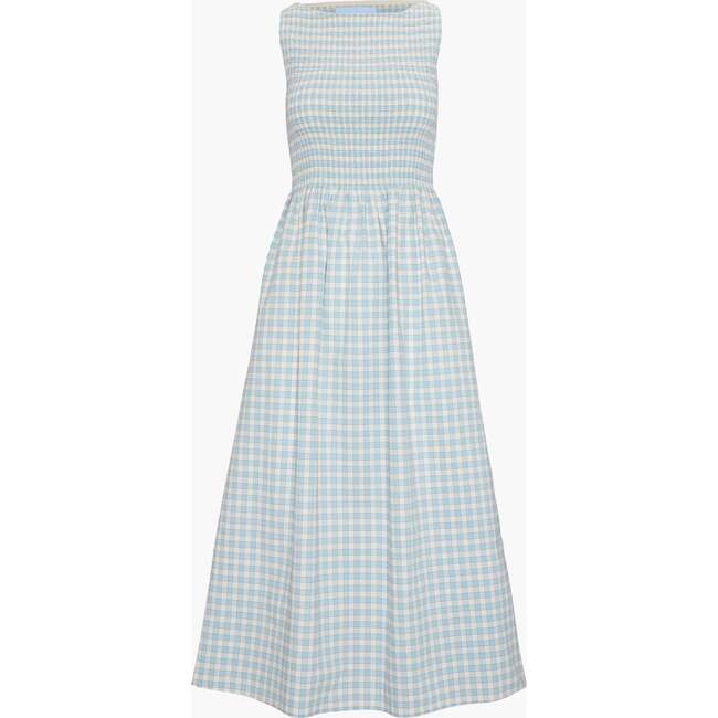 The Cosima Nap Dress, Blue/Red Gingham
