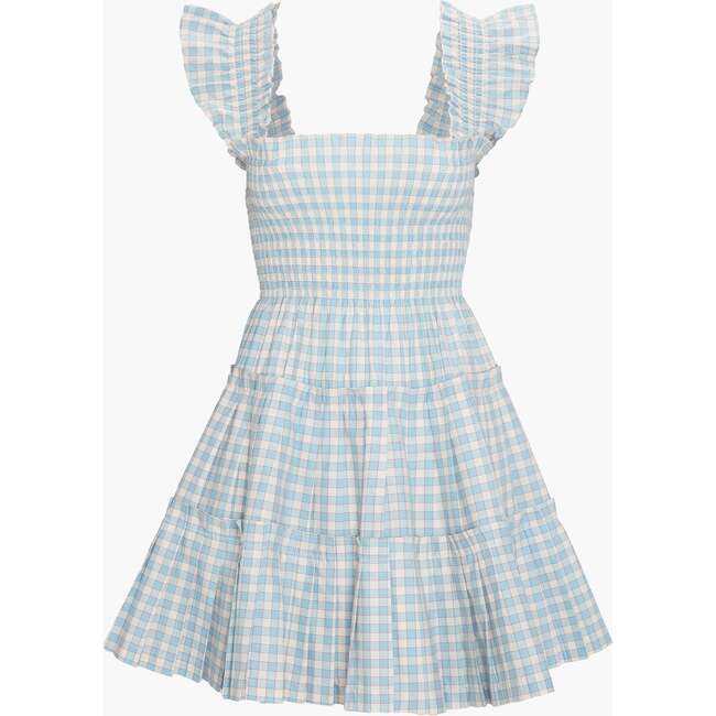 The Charlotte Nap Dress, Blue/Red Gingham