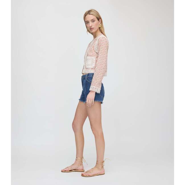 The Tory Top, Ivory Geo Ditsy - Dresses - 4