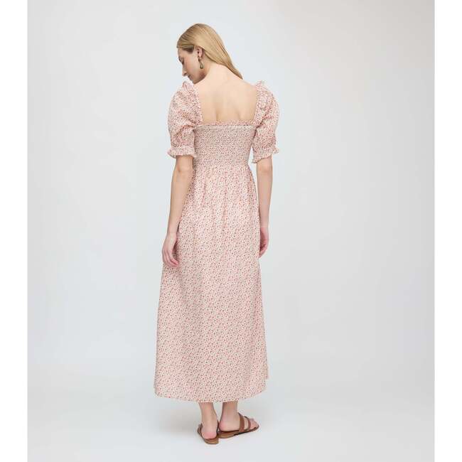 The Scarlett Midi Nap Dress, Ivory Geo Ditsy - Dresses - 5