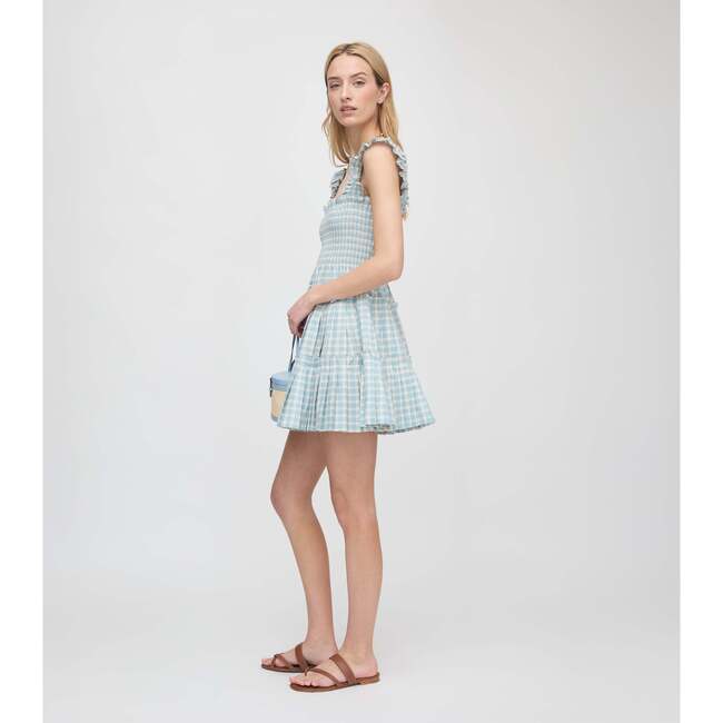 The Charlotte Nap Dress, Blue/Red Gingham - Dresses - 4
