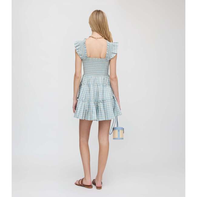 The Charlotte Nap Dress, Blue/Red Gingham - Dresses - 5
