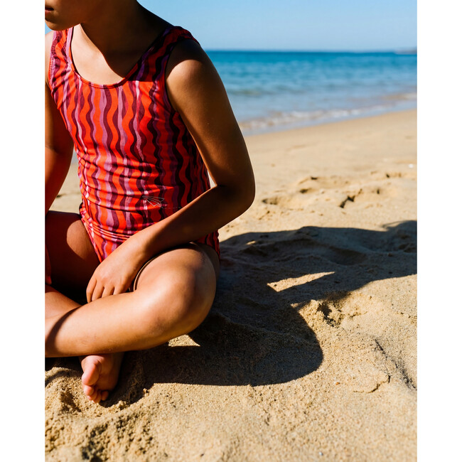 Tangerine Flows Girls Swimzers