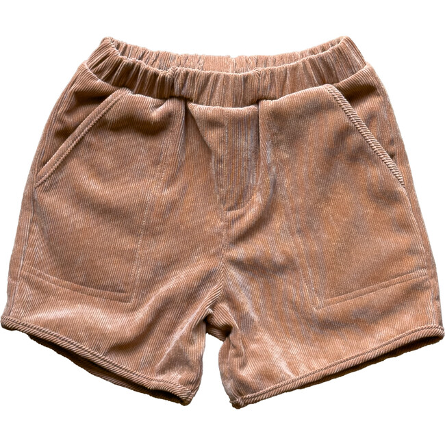 Athletic Short in Proformance Cord In Terra Cotta