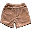 Athletic Short in Proformance Cord In Terra Cotta - Shorts - 1 - thumbnail