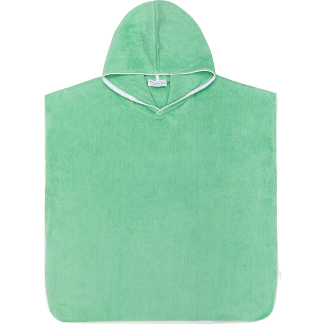 unisex gustavia green hooded towel coverup