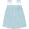 girls tamarin stripe french terry tie-strap dress - Dresses - 1 - thumbnail