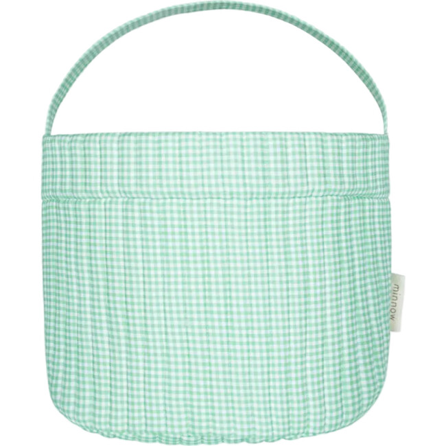gustavia gingham quilted easter bucket