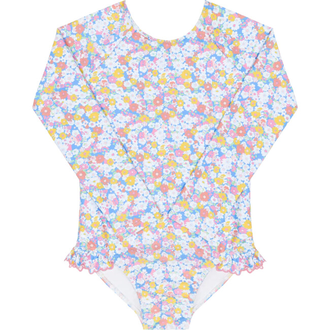 girls jasmine blossom rashguard one piece