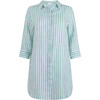 women's tamarin stripe long sleeve button down shirt dress - Dresses - 1 - thumbnail