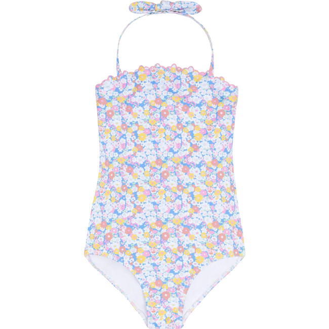 girls jasmine blossom halter one piece