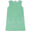 girls gustavia green french terry simple dress - Dresses - 1 - thumbnail