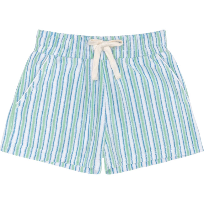 boys tamarin stripe french terry short