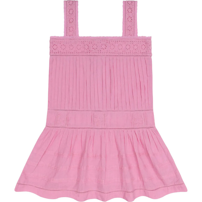 girls blush drop waist dress