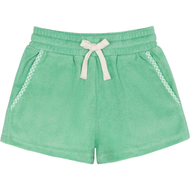 boys gustavia green french terry short