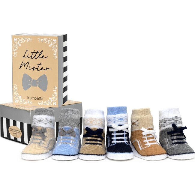Little Mister Assorted 6pk Socks