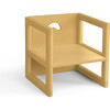 Reversible Chair in Ochre - Kids Seating - 1 - thumbnail