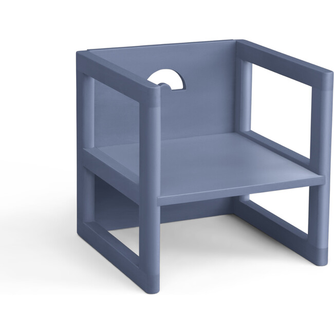 Reversible Chair in Slate Blue