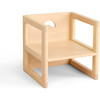 Reversible Chair, Beech - Kids Seating - 1 - thumbnail