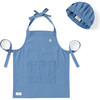 Apron & Hat Set, Sky Blue - Costumes - 1 - thumbnail