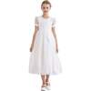 Zavelle Formal Dress, White - Dresses - 1 - thumbnail