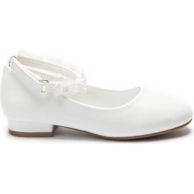 Seraphina Floral Shoes, White
