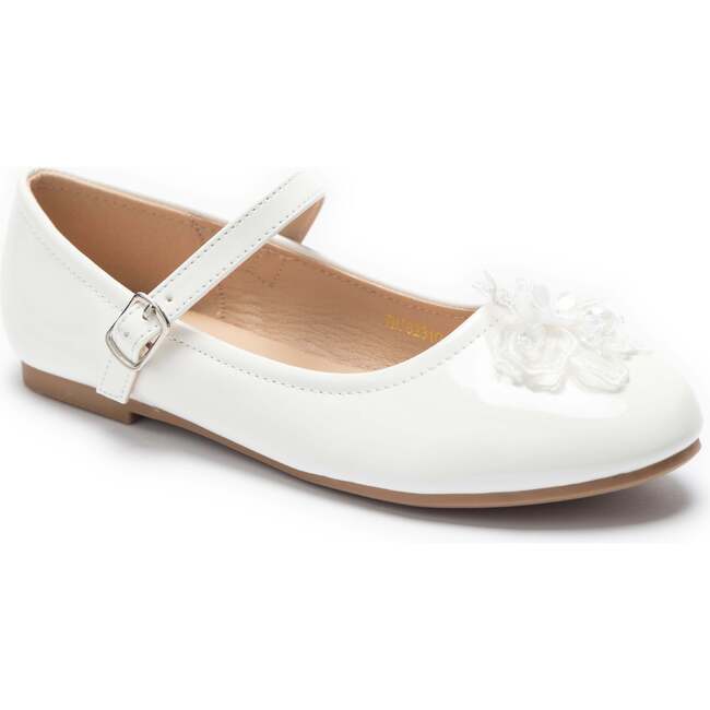 Selene Mary Jane Shoes, White