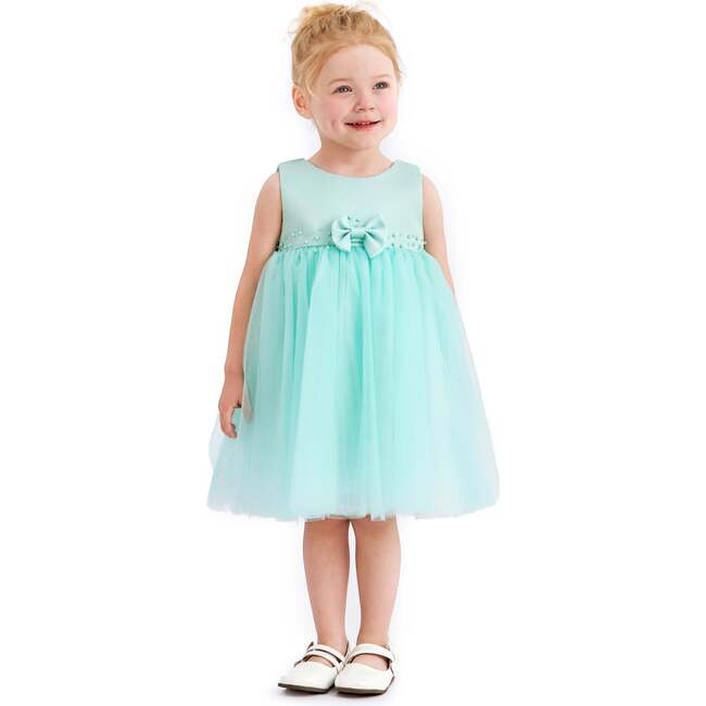 Oravelle Lace Petal Gown, Jade