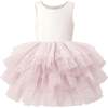 Selene Tulle Dress, Pink - Dresses - 2 - thumbnail
