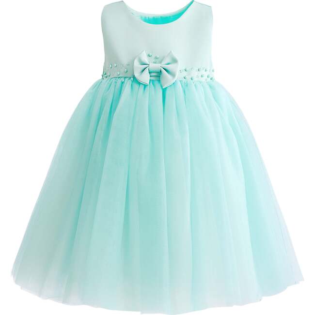 Oravelle Lace Petal Gown, Jade