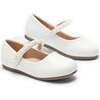 Ophelia Pearl Shoes, White - Flats - 1 - thumbnail
