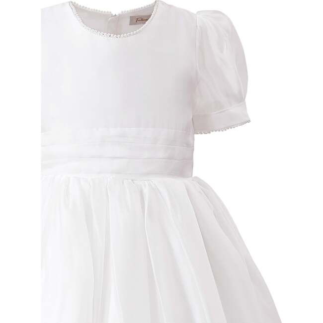 Zavelle Formal Dress, White - Dresses - 4