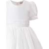 Zavelle Formal Dress, White - Dresses - 4 - thumbnail