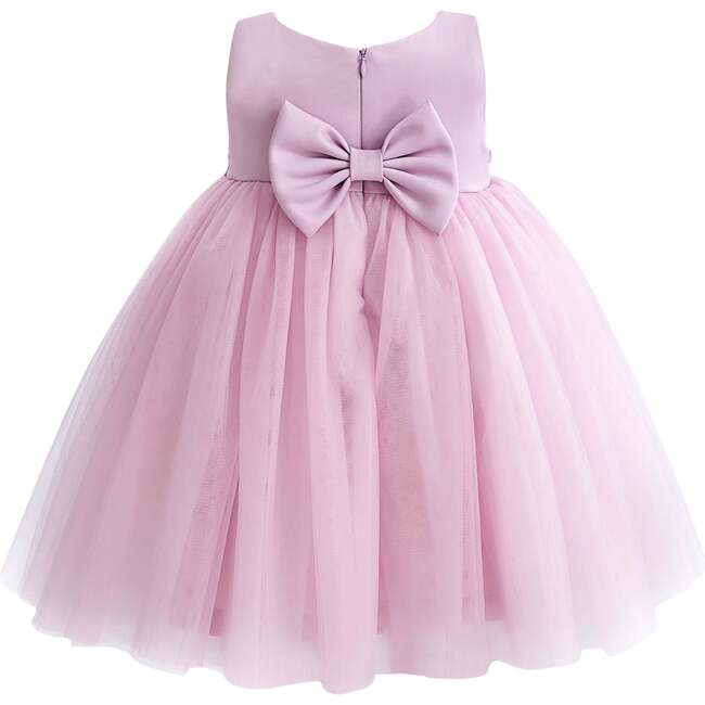 Zinara Ribbon Bloom Gown, Purple - Dresses - 3