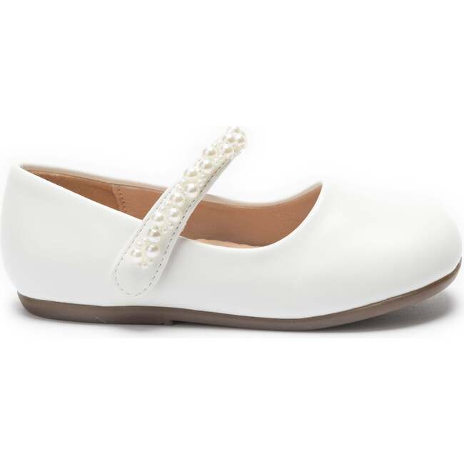 Ophelia Pearl Shoes, White