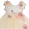 Rosslyn Tulle Bow Dress, Cream - Dresses - 4