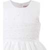 Sylvarra Sleeveless Formal Dress with Headband, White - Dresses - 4 - thumbnail