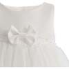 Oravelle Lace Petal Gown, Ivory - Dresses - 4