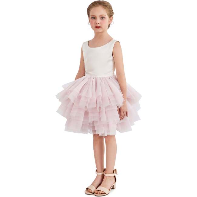 Selene Tulle Dress, Pink - Dresses - 5