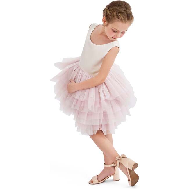 Selene Tulle Dress, Pink - Dresses - 6