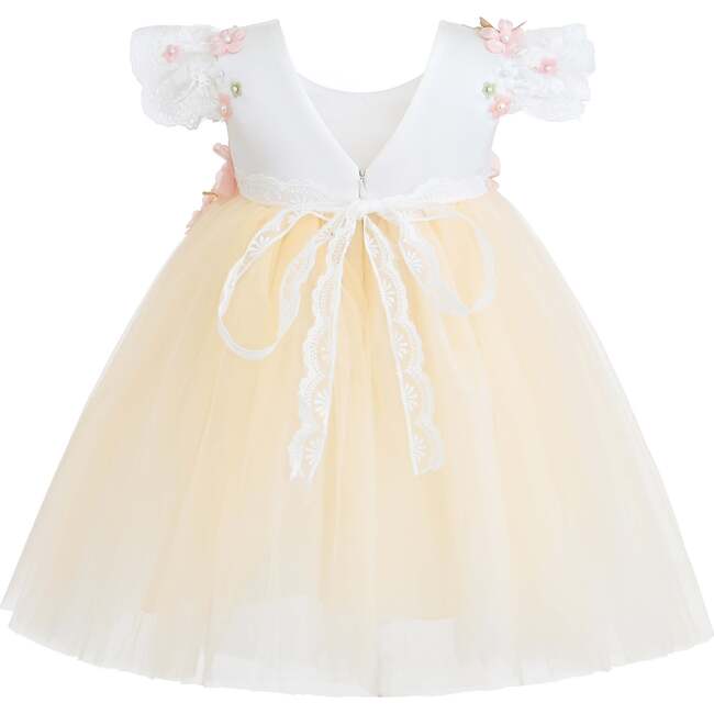 Madrone Fairy Dress, Yellow - Dresses - 4