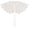 Lace Ribbon Stole, White - Scarves - 1 - thumbnail